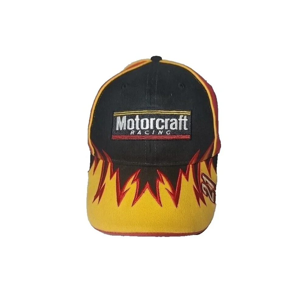 Vintage Motorcraft Ricky Rudd Adjustable Baseball Cap Multicolor